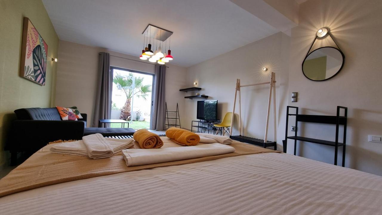 Sandy Point Villas Chania Agia Marina Zewnętrze zdjęcie